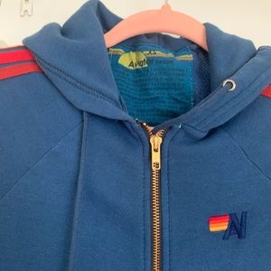 Aviator Nation XS zip-up hoodie